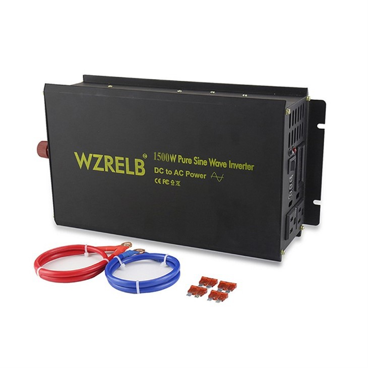 Solar Car Inverter with Dual AC Outlets